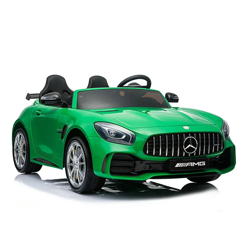 AMG GTR 12 V Akülü Araba Uzaktan Kumandalı 4*2 Yeşil